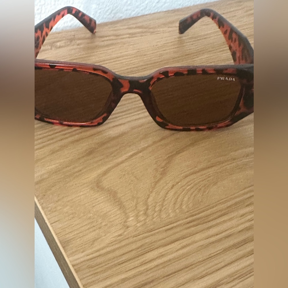 Prada Sun Glasses ( Symbole Rectangular Sunglasse… - image 5